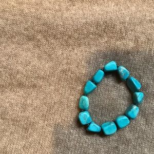 Turquoise colored bracelet